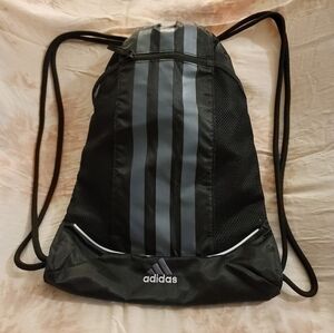 ✨️ Adidas Cinch Pack ~ Black/ Unisex Backpack